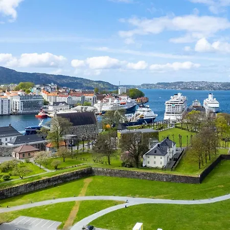 Apartment 2 Min To Bryggen - Rooftop - Office With 49