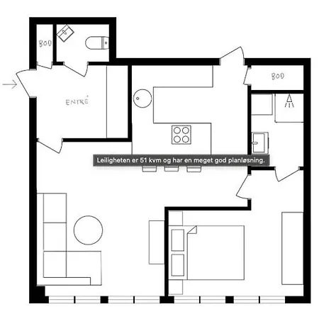 2 Min To Bryggen - Rooftop - Office With 49