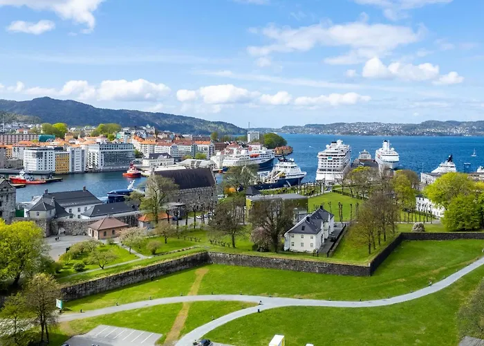 아파트 2 Min To Bryggen - Rooftop - Office With 49