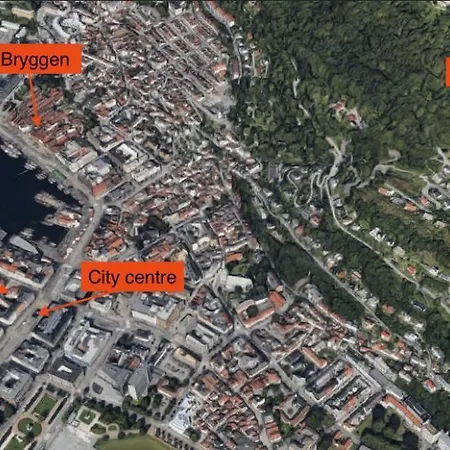 2 Min To Bryggen - Rooftop - Office With 49